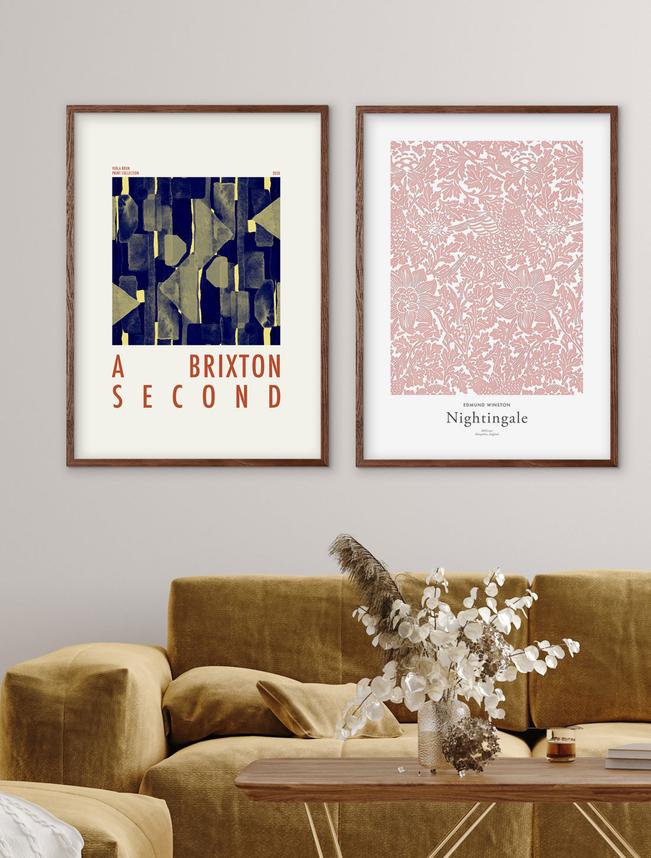 Spara 20 % på alla posters och ramar hos Viola Brun