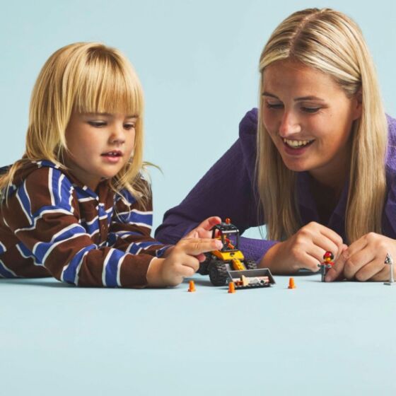 LEGO City 60450 Gul Hjullastare Byggsats