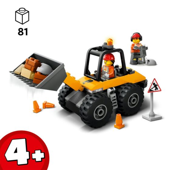 LEGO City 60450 Gul Hjullastare Byggsats
