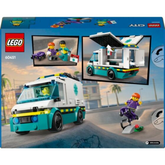 LEGO City 60451 Ambulans Helikopter