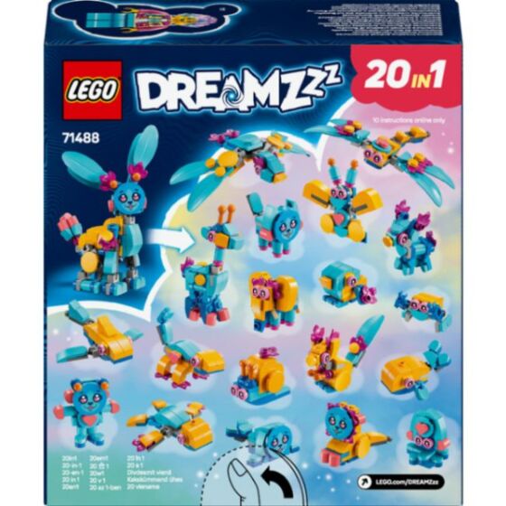 LEGO 71488 Bunchus Kreativa Djuräventyr