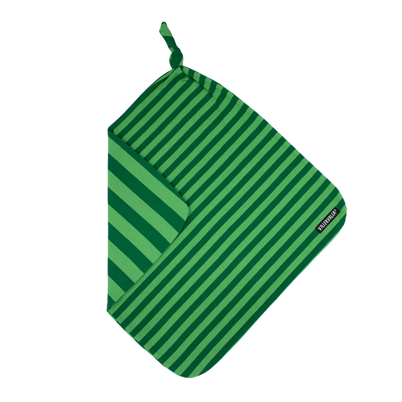 Striped Plum/Fuchsia Baby Blanket