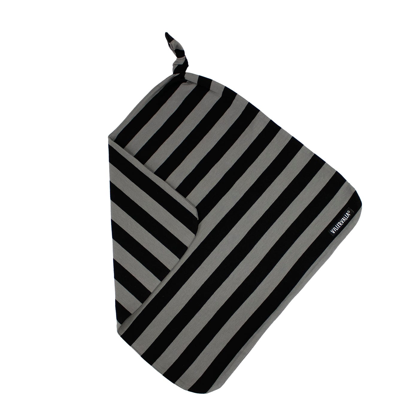 Striped Plum/Fuchsia Baby Blanket