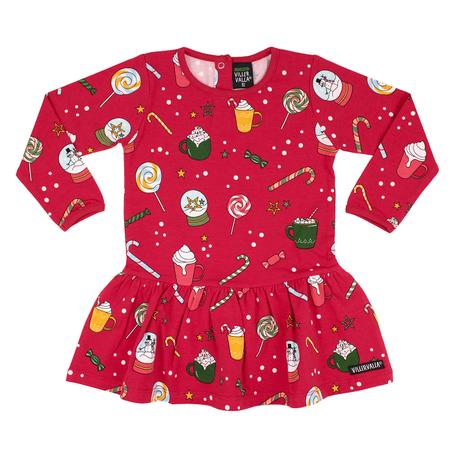 Winter Magic Sky Klänning - Villervalla