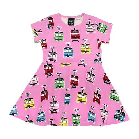 TRAM AQUA Snurrklänning från Villervalla