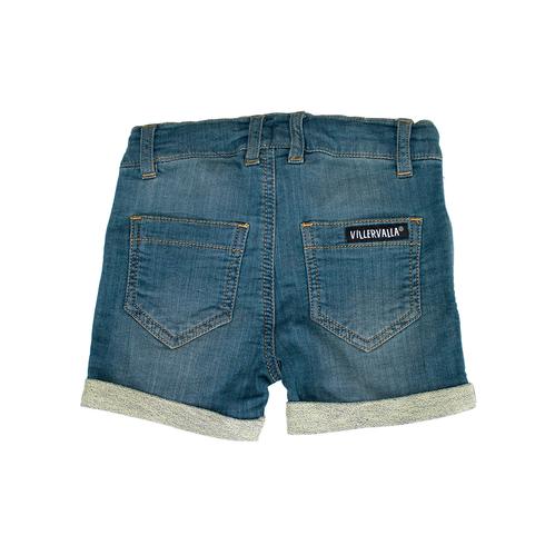 Sweat Denim Washed Ink Barnshorts - Villervalla