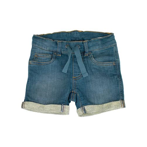 Sweat Denim Washed Ink Barnshorts - Villervalla