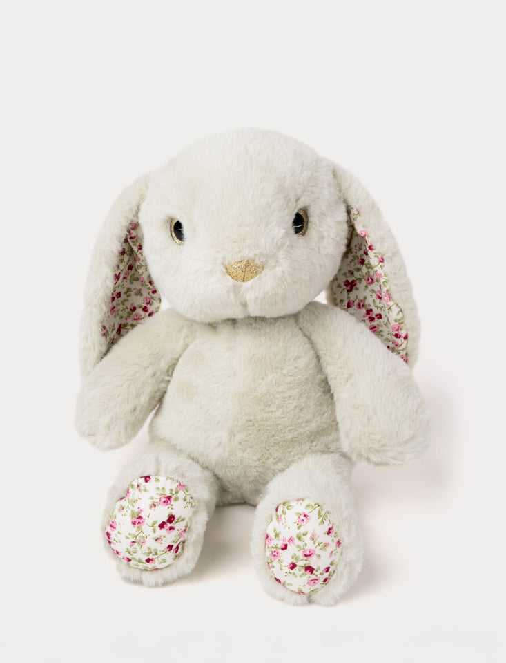 Flora: Soft Spring-Colored Charming Bunny