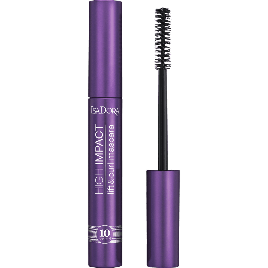 IsaDora Lift & Curl Mascara, Svart, 9ml