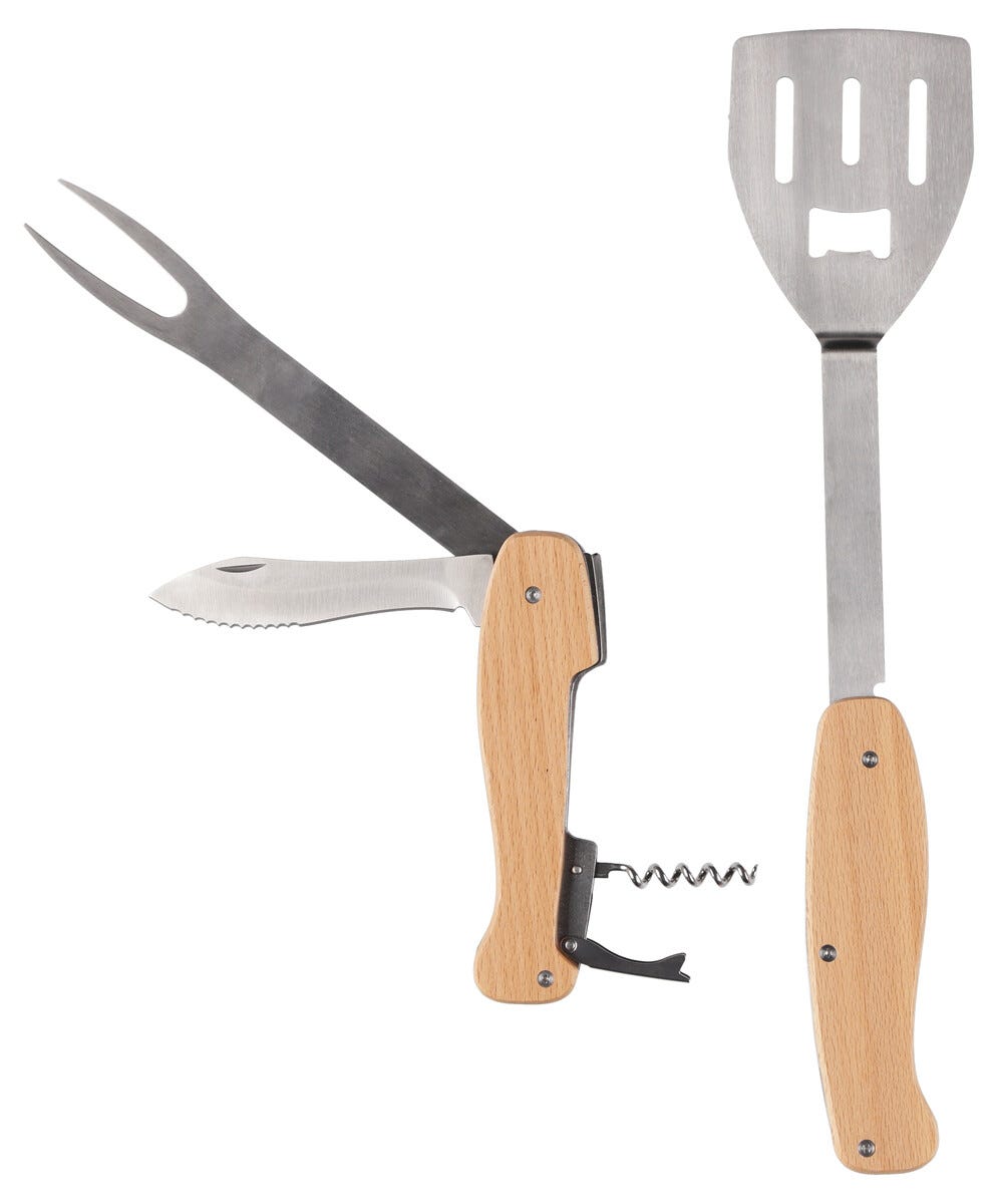 Multifunktionellt 5-i-1 Grillredskap