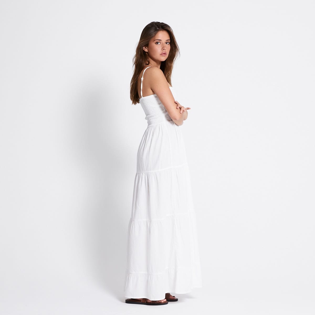 Elegant "Alicia" Volangklänning