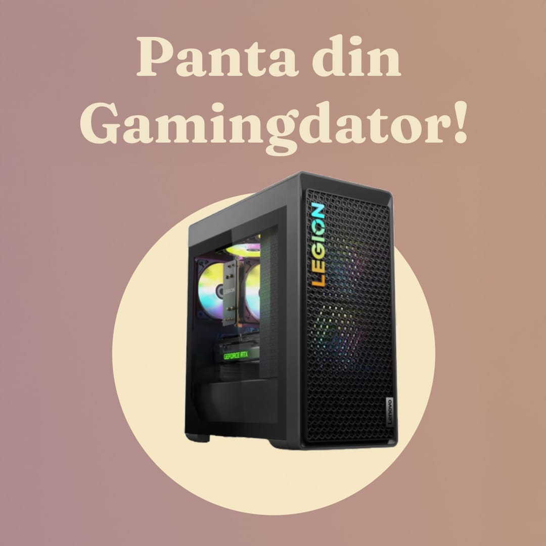 Panta för din gamingdator