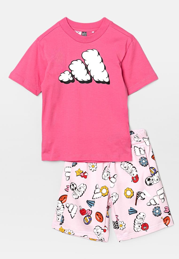 Set med t-shirt och shorts från Adidas hos Lounge by Zalando