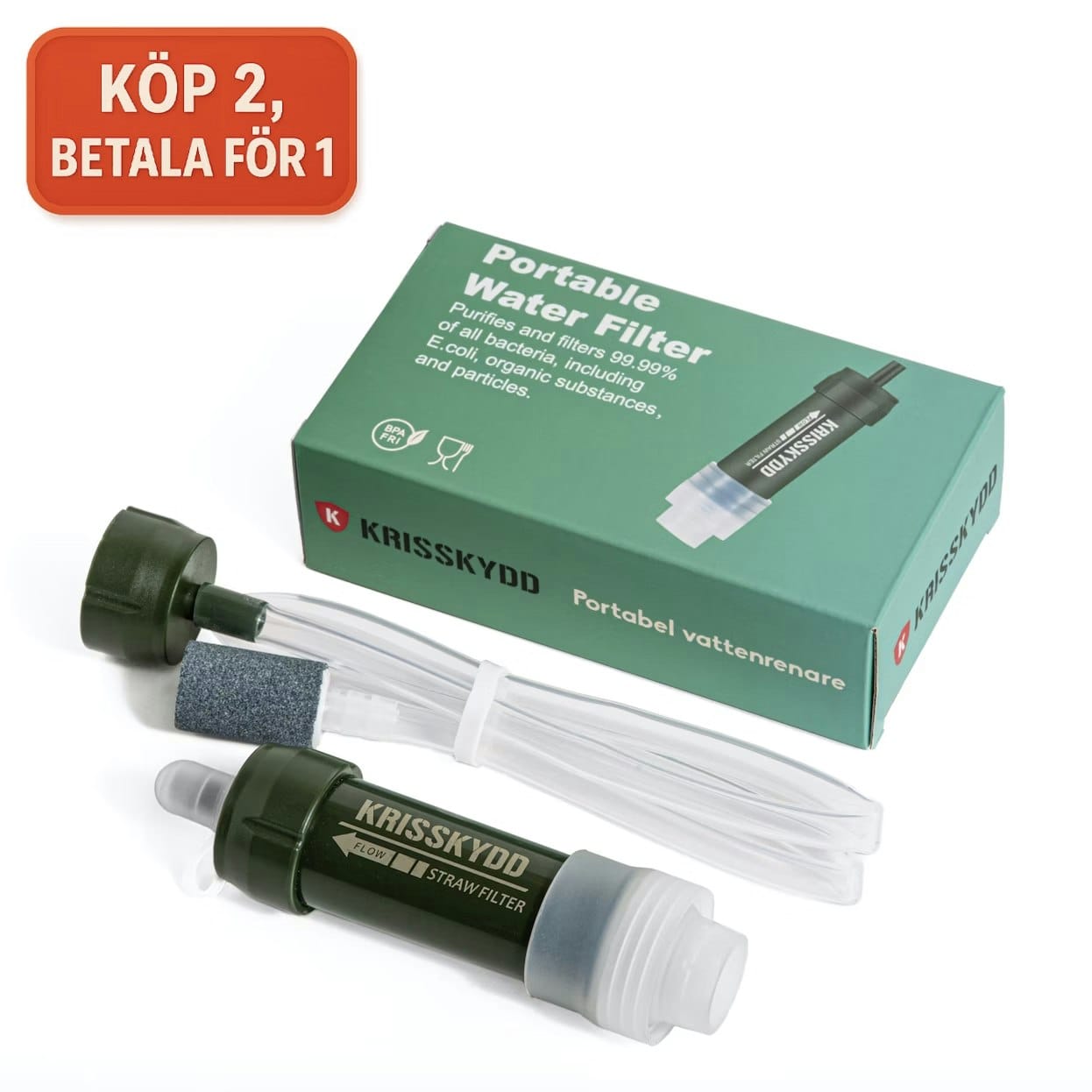 Krisskydd Vattenfilter - Reningsteknik