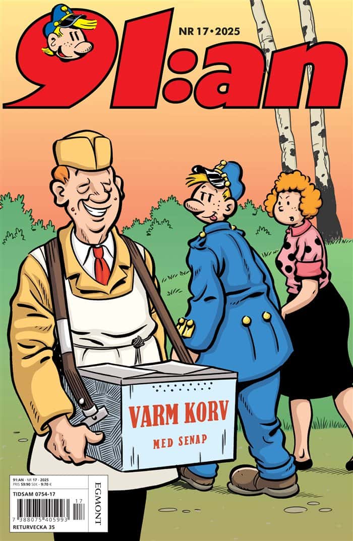 91:an tidningspaket.