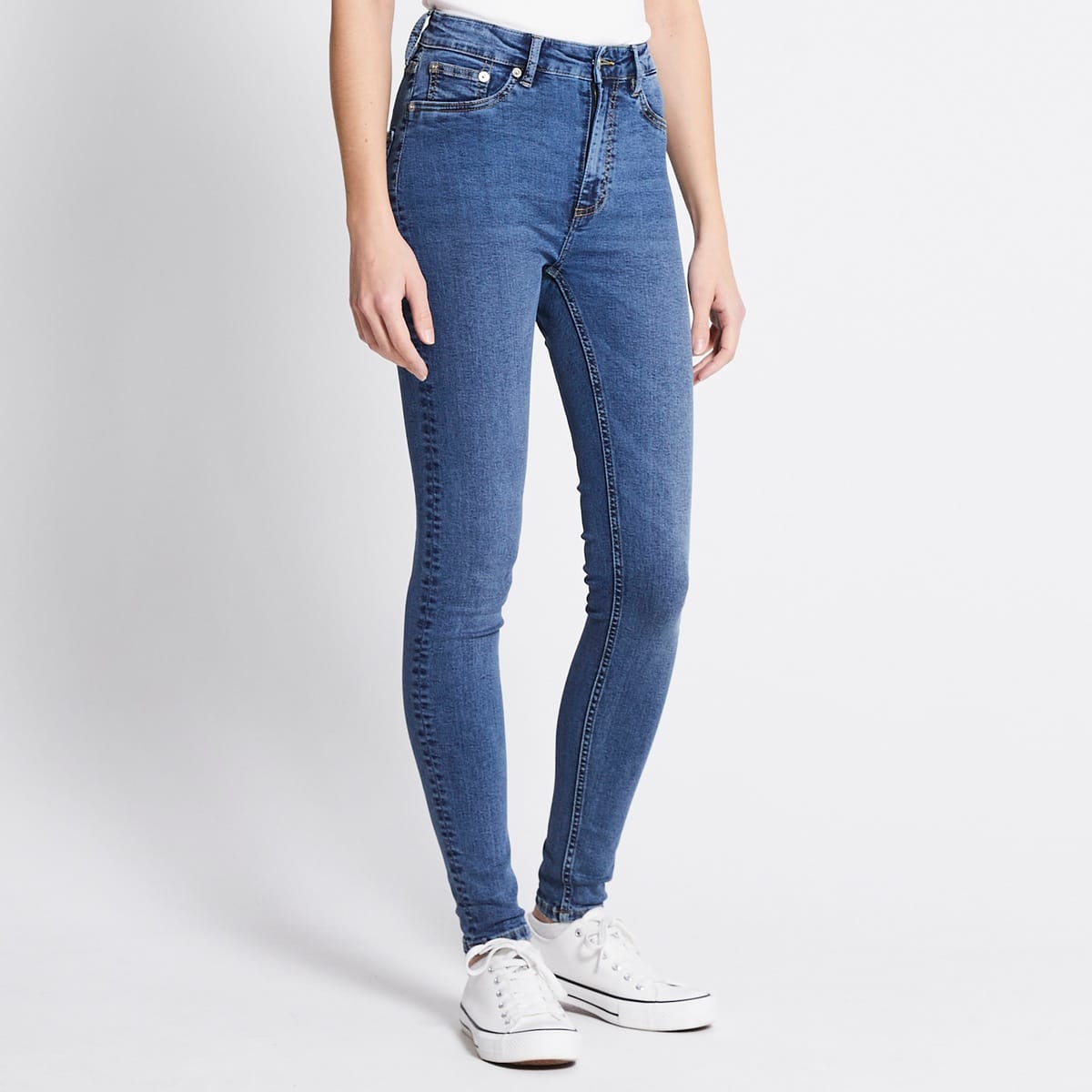 Slim Fit "Snake" Denim Jeans