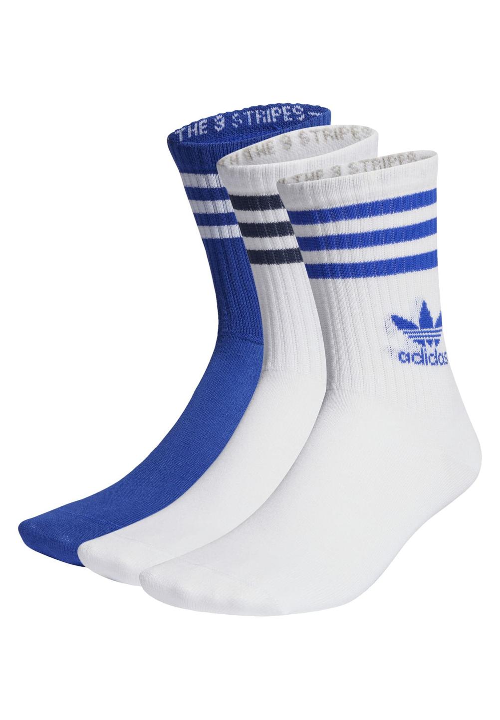 adidas Originals Black Crew Socks 3-Pack