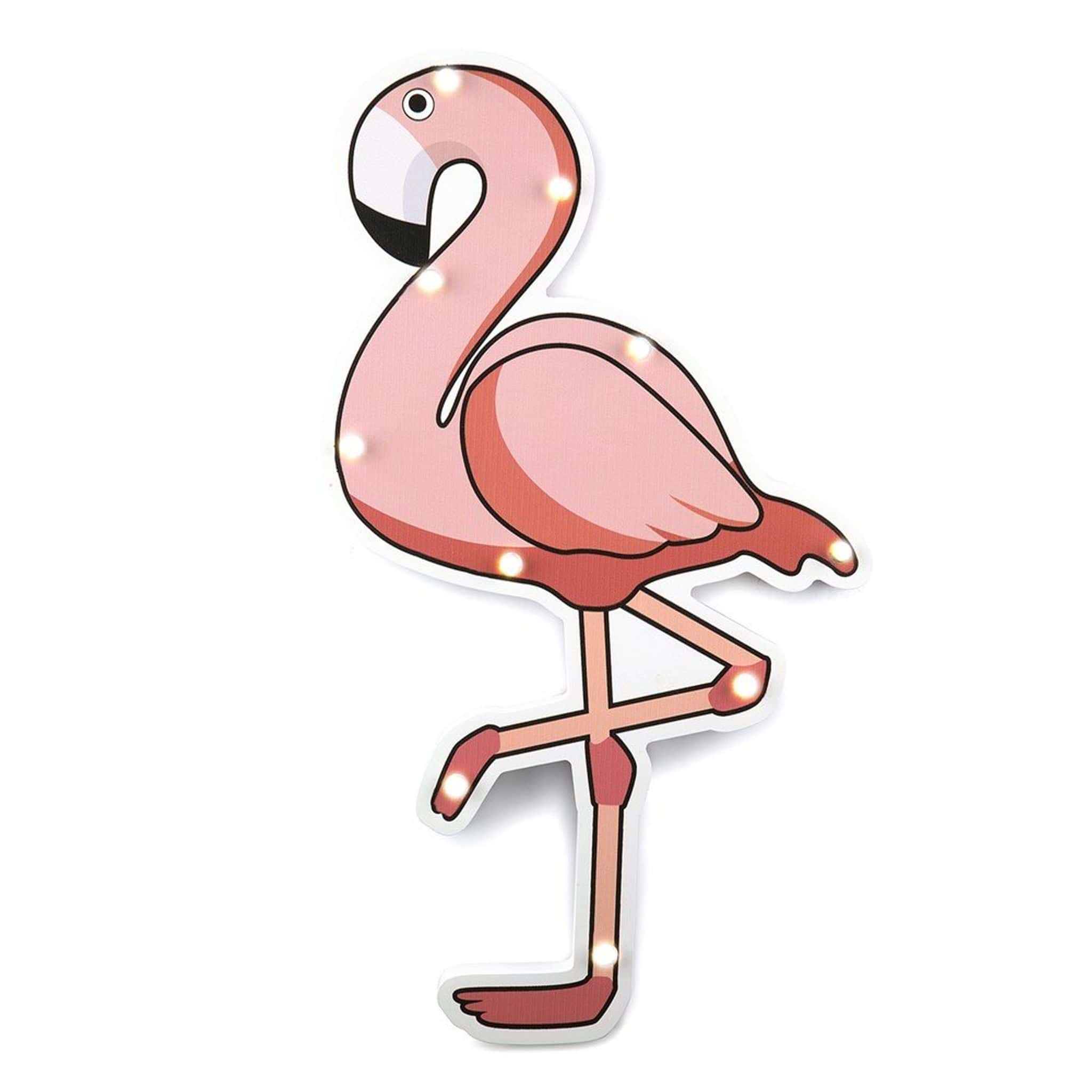 JOX Flamingo LED-lampa rosa hos Babyshop