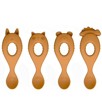 Liewood skedar i silikon 4-pack