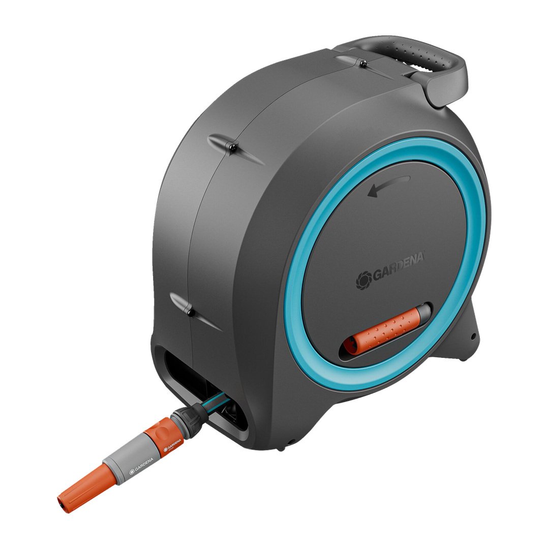Gardena Dual M/L slangvinda med vattenslang 25 m hos Jula