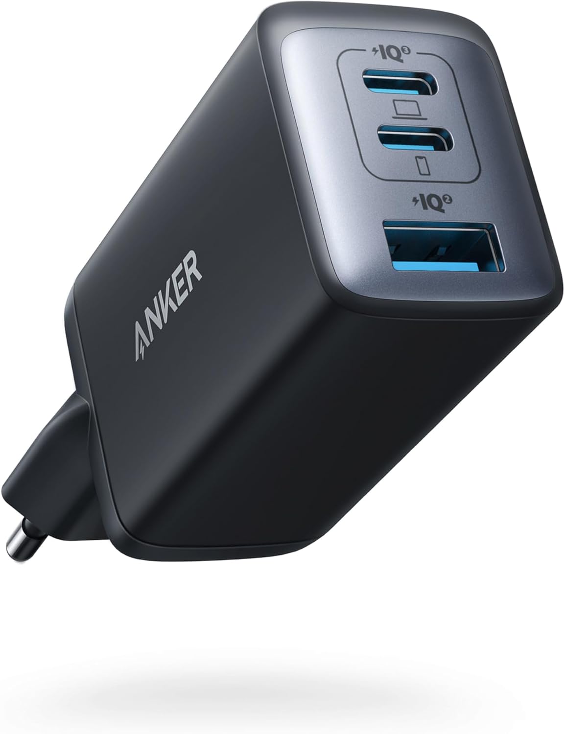 Anker Nano II 65W 3-Port USB-C snabbladdare