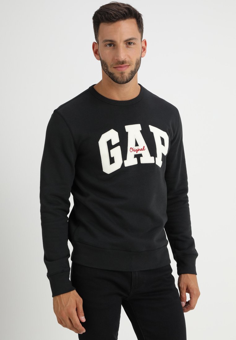 GAP Original Arch Crew svart sweatshirt