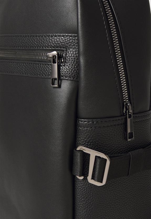 Pier One unisex svart ryggsäck