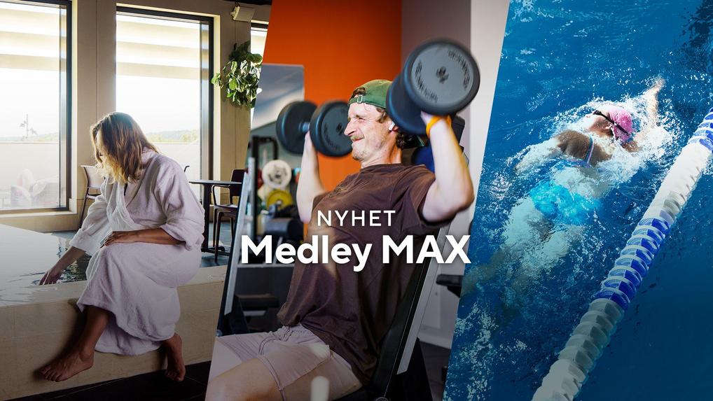 50 % rabatt på nya Medley Max
