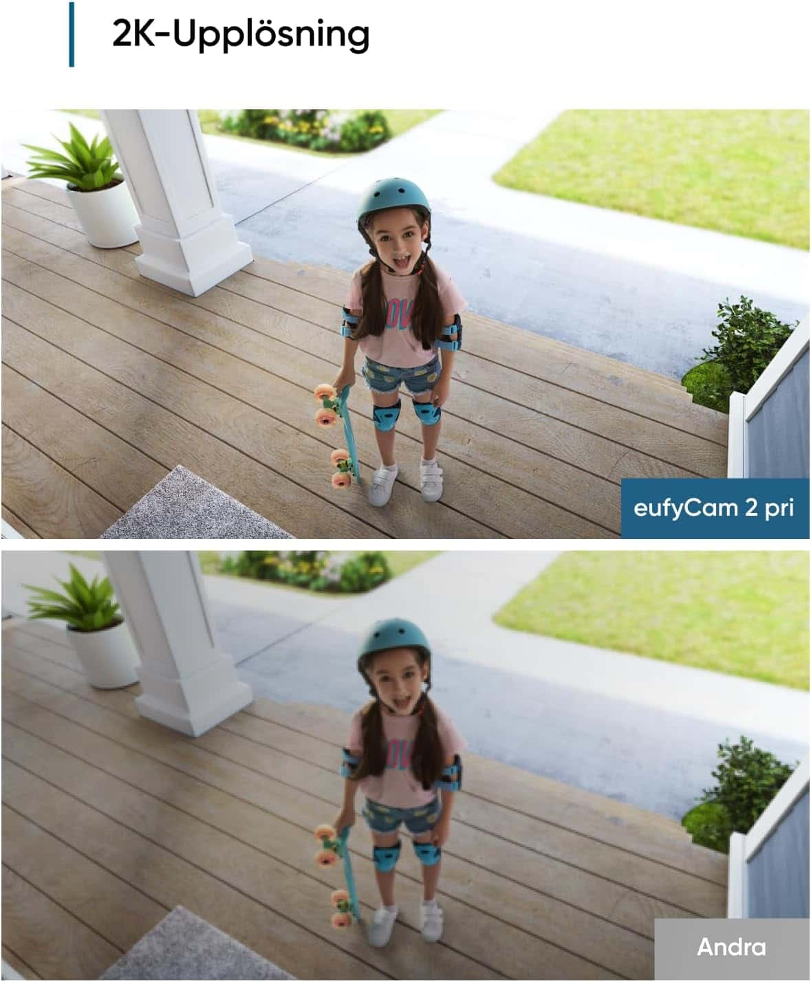 eufyCam 2C Pro Additional Security Camera, 2K, IP67, HomeKit