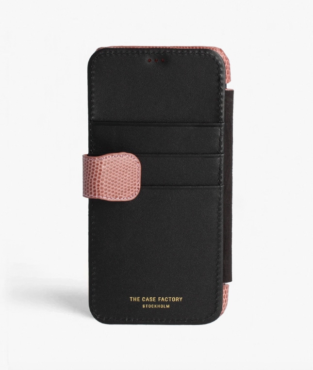 iPhone 11 Pro Max Lizard Wallet Case - Rosa Antico
