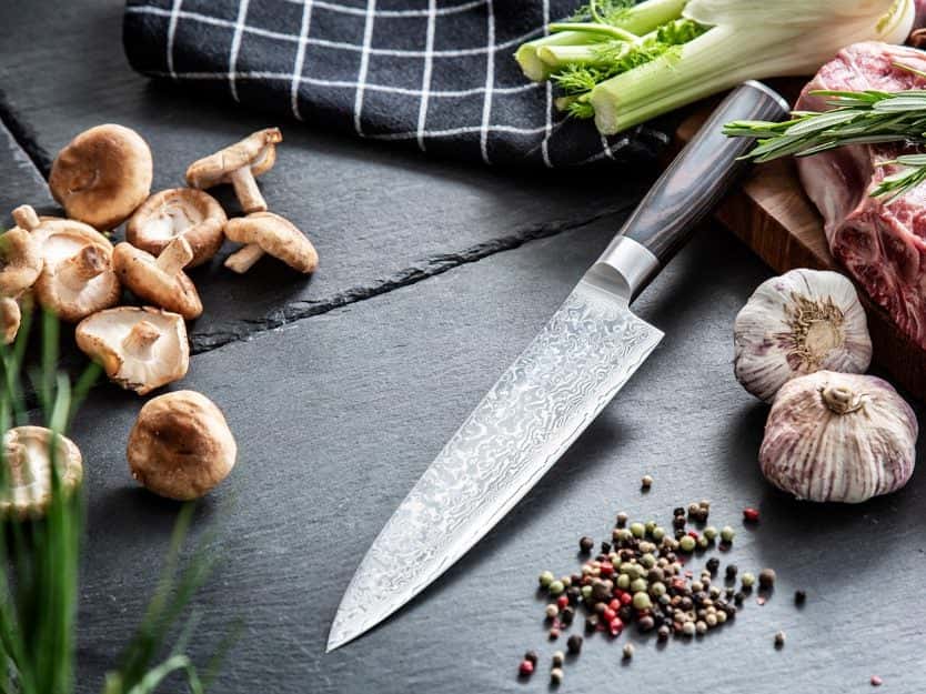 5 Tidningar för 349 kr med Kockkniv