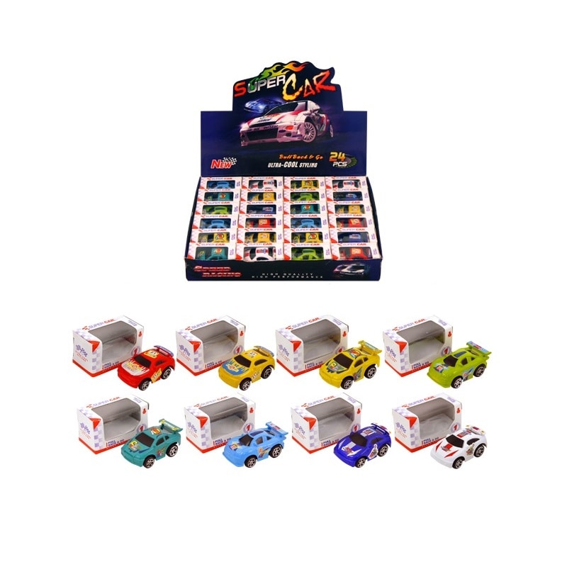 Leksaksbil Pullback 6 cm för Barn