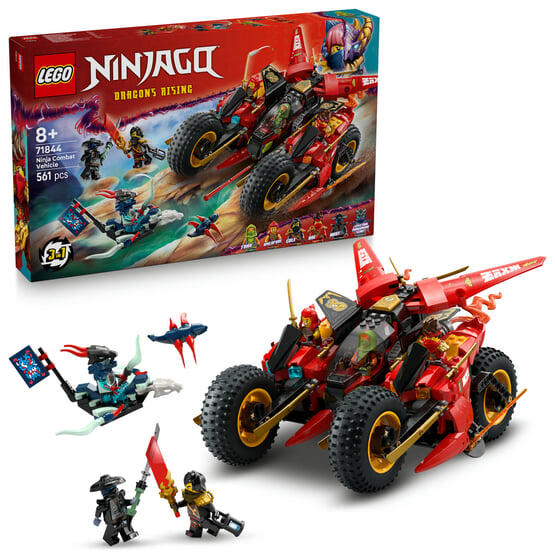 LEGO Ninjago 71844 Stridsfordon Set