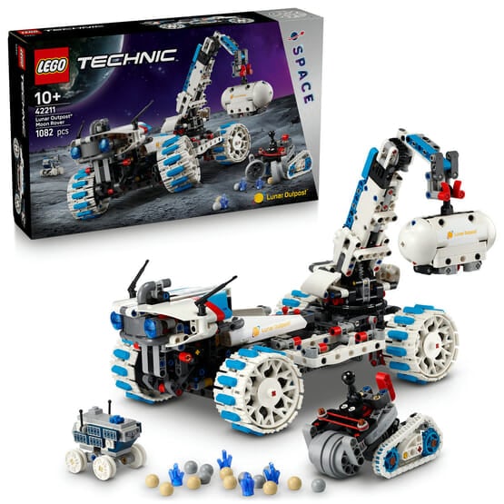 LEGO Technic 42211 Lunar Outpost Månrover