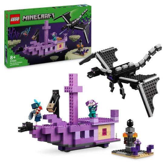 LEGO Minecraft Enderdraken och Endskeppet Byggset 21264