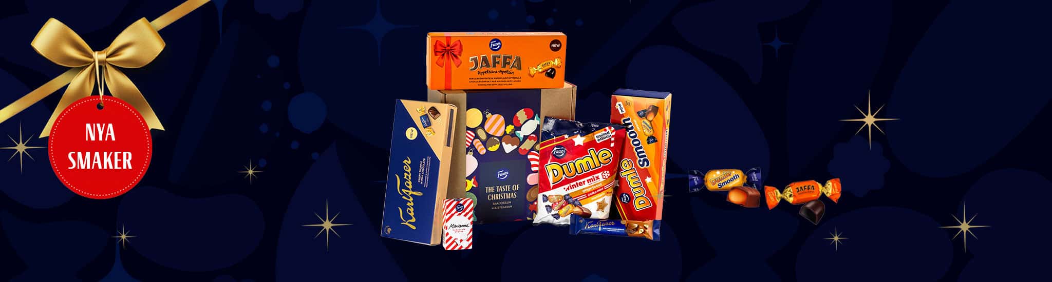 Fazers Julnyheter Godis Kollektion