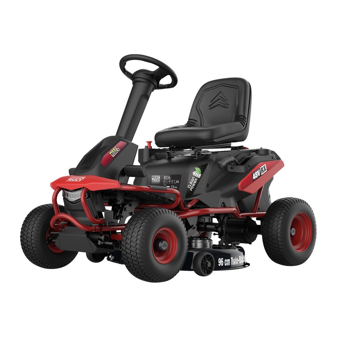 Batteridriven åkgräsklippare 48 V, 75 Ah, 96,5cm. 