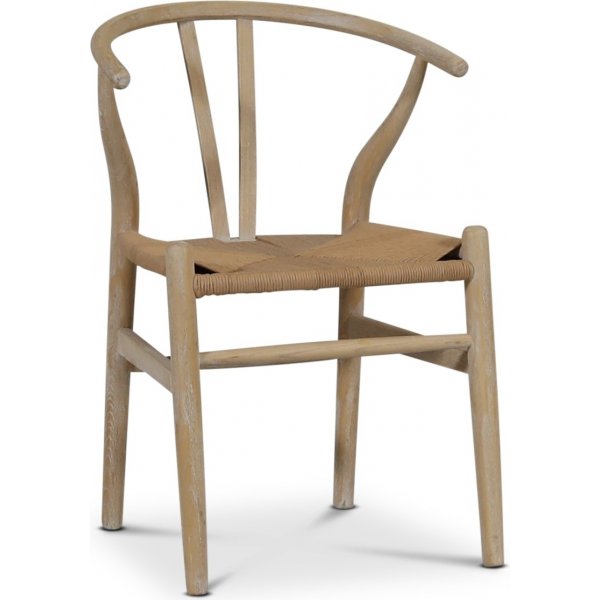 Brandon Whitewash Matstol - 41 % Off