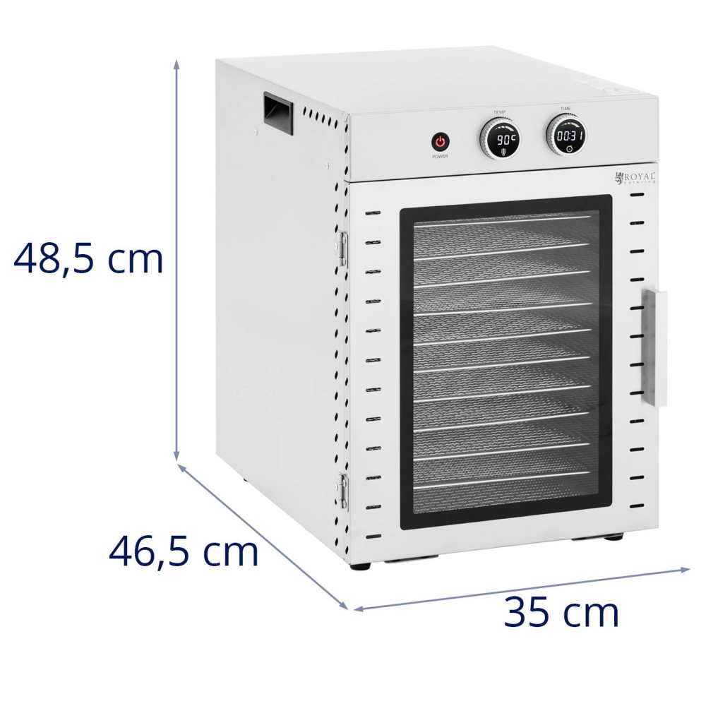 Torkugn 1000 W, 12 Shelves, 40 L