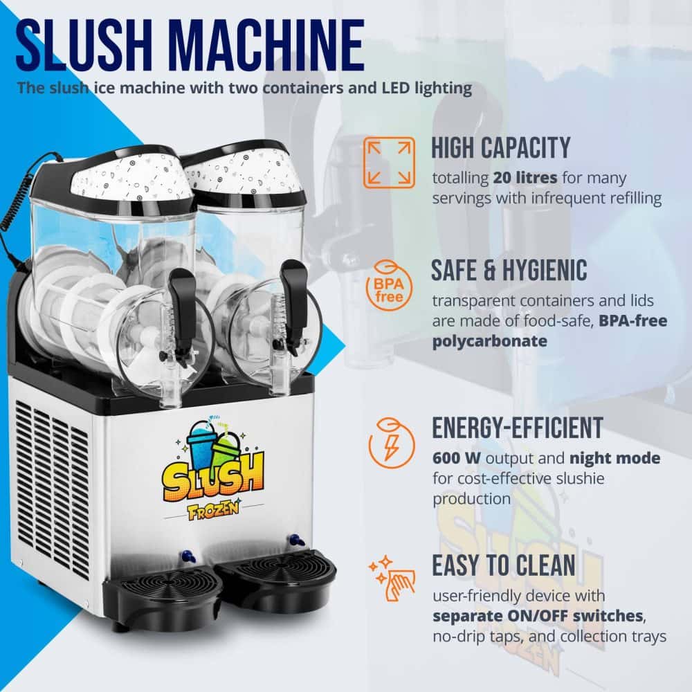 Slush Machine 20L with LED Lights