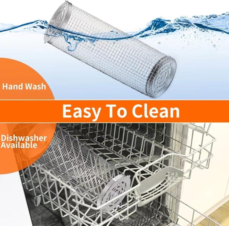 Grillkorgar i Rostfritt Stål 2-pack