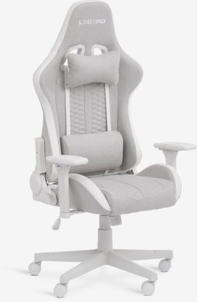NIBE White/Beige Gaming Chair