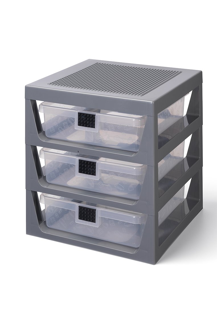 LEGO förvaring, grå