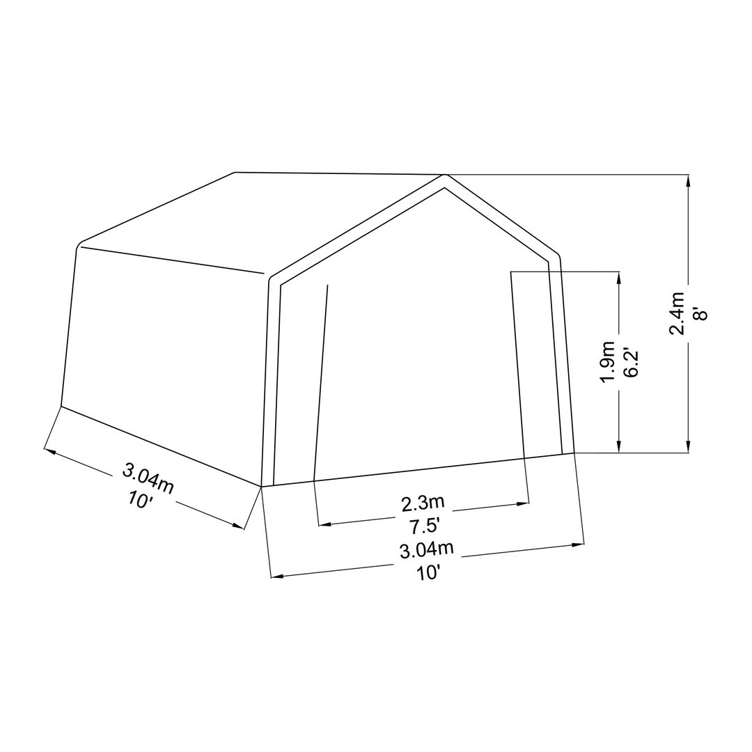 Garagetält- Hamron.