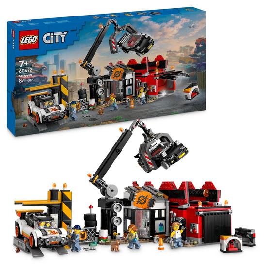 LEGO City Skrotupplag med Kross och Kran