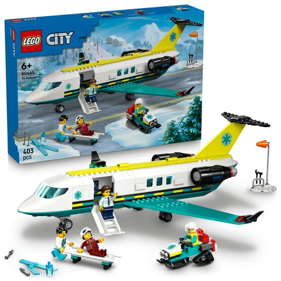 LEGO City Ambulance Plane 60465