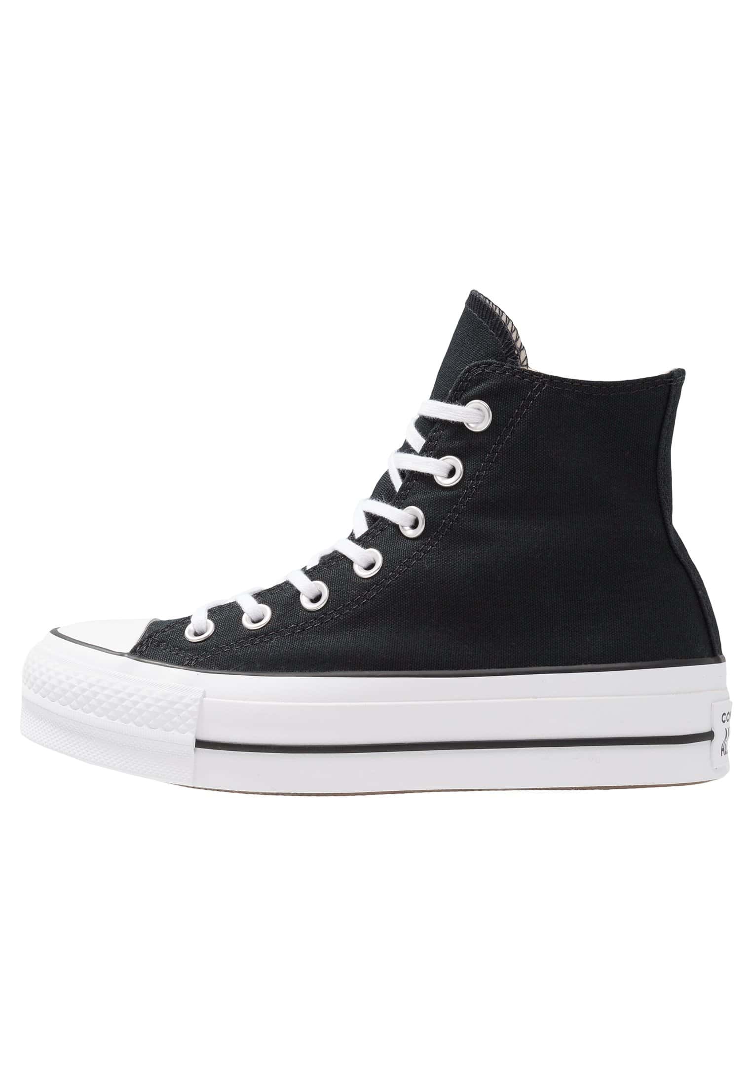 Converse Chuck Taylor Lift höga sneakers svart/vit