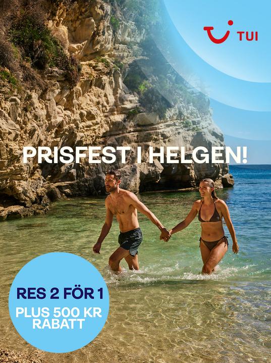 TUI Thailand res 2 veckor betala för 1