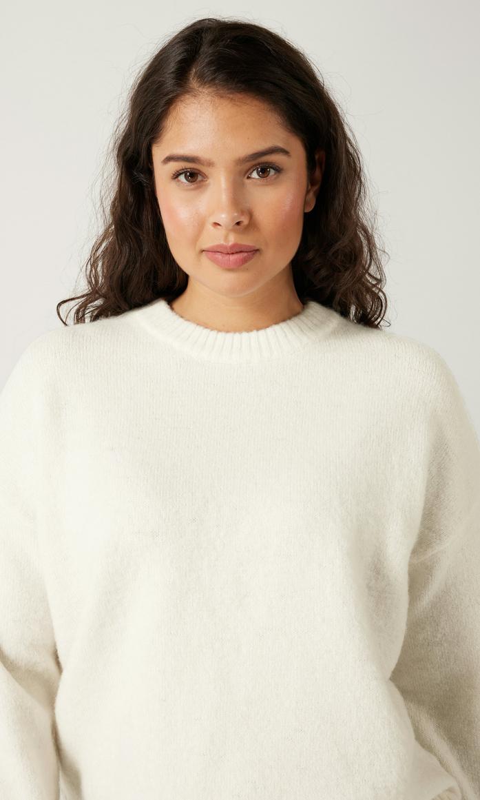 Vailent Becca Stickad Damtröja Vit