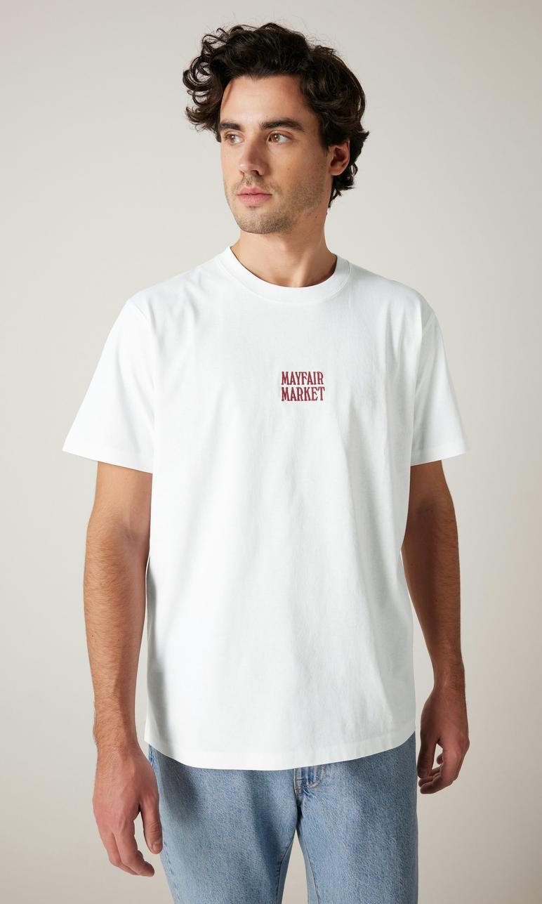 Vailent Mayfair T-shirt Off White Herr